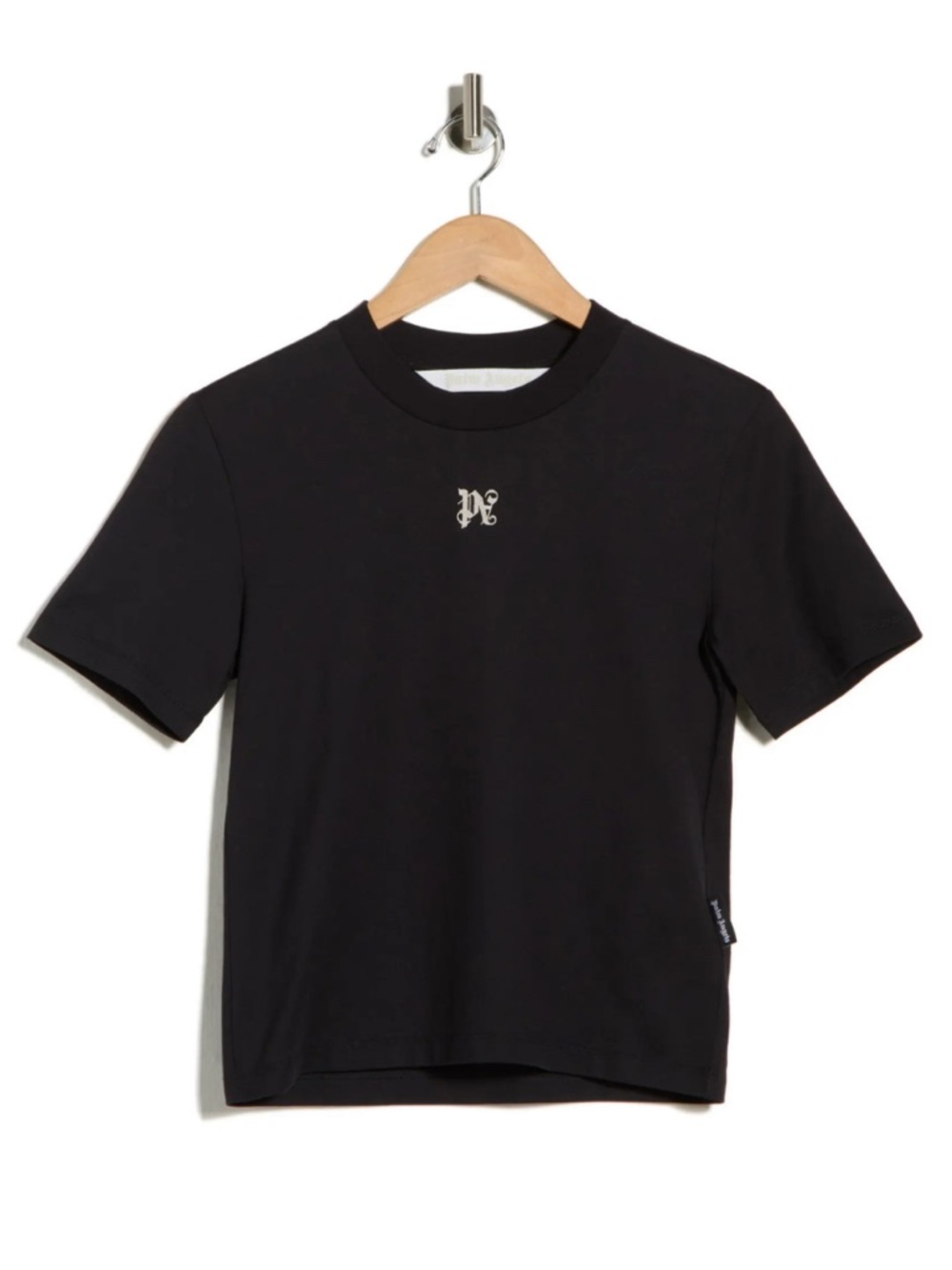 Palm Angels Logo Cotton Graphic Black T-Shirt Sz 4/XSmall -  NWT $365.00